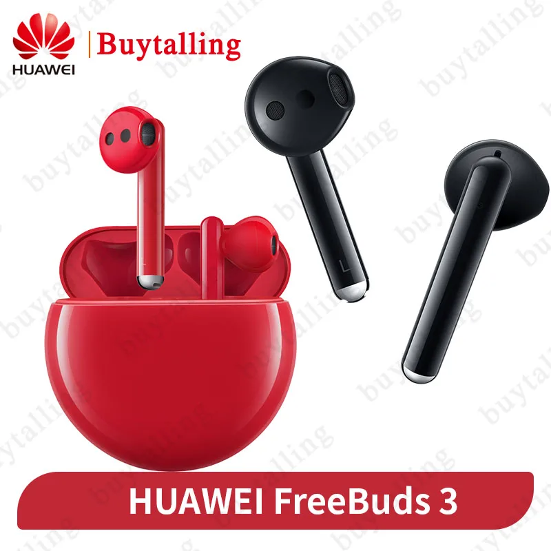 Глобальная версия HUAWEI FreeBuds 3 Bluetooth наушник беспроводной kirin A1 интеллигентая (ый)