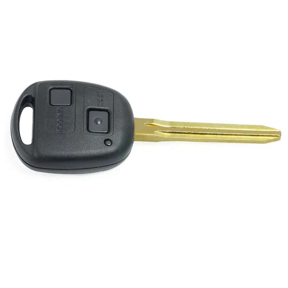 Запасная деталь KEYECU для Toyota RAV4 Auris Prado Corolla Camry Yaris P/N: 433 2 кнопки 60081 МГц 4C Чип|Ключ от