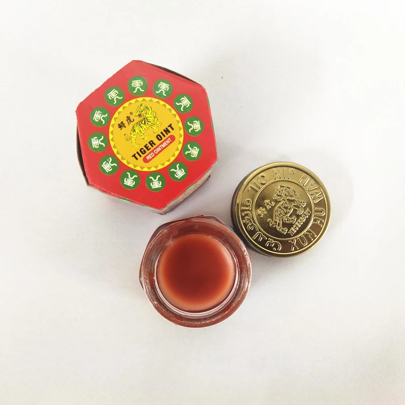 8 шт. бальзам для облегчения боли в мышцах Красного тигра зуда Прямая