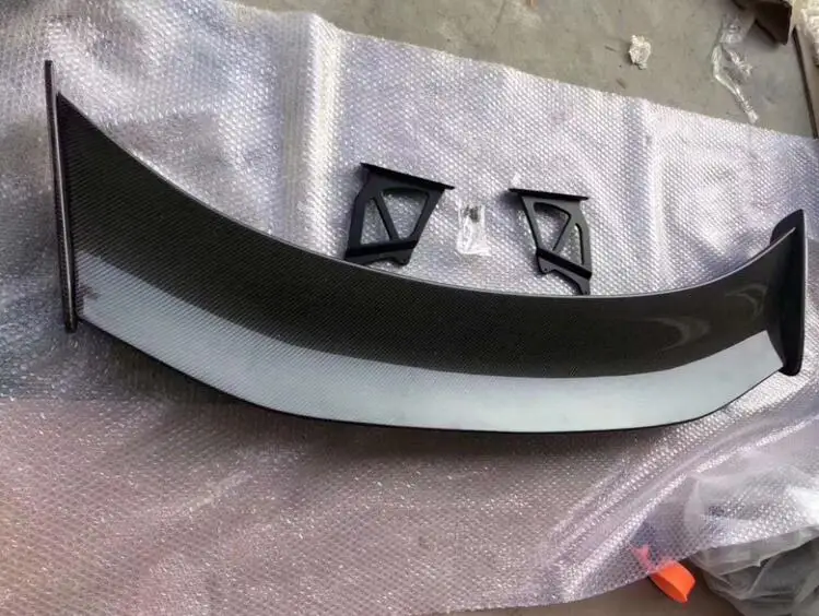 

High quality Carbon Fiber Rear Trunk Lip Spoiler Wing Fits For Porsche Cayman Boxster 718 981 987 GT4 Style 2010-2020