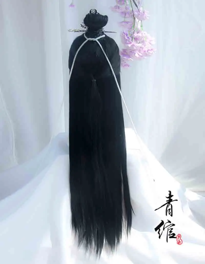 Мужские парики китайская традиция Hanfu парик головной убор мужские фантазии