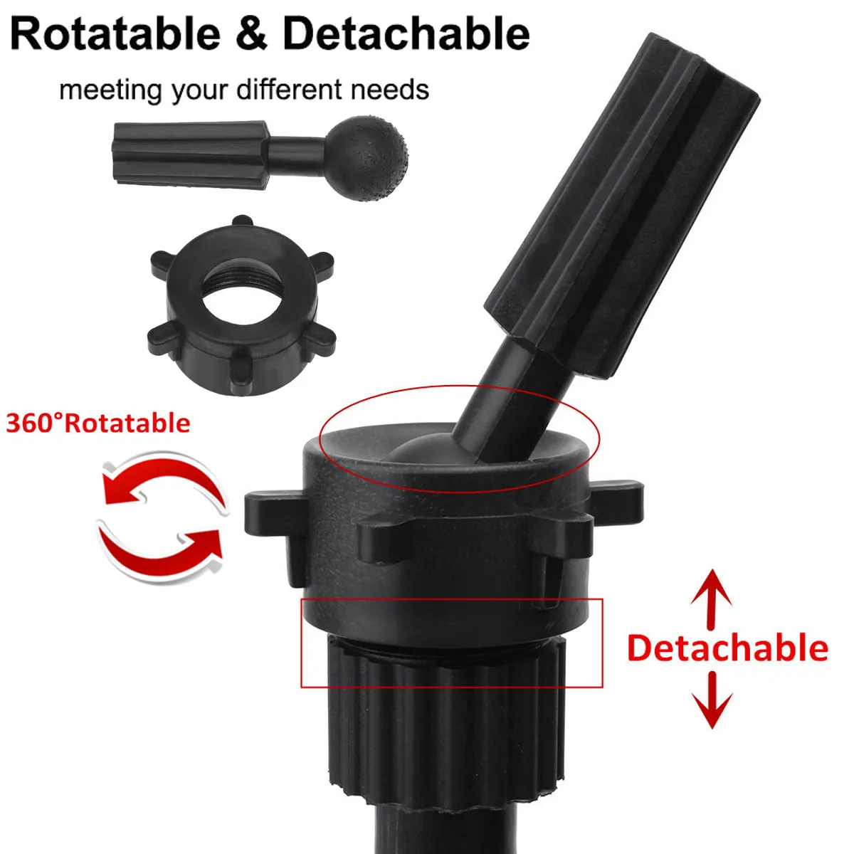 

Adjustable Tripod Stand Holder Mannequin Head Tripod Hairdressing Training Head Holder Hair Wig Stand Hair Trainning Tool