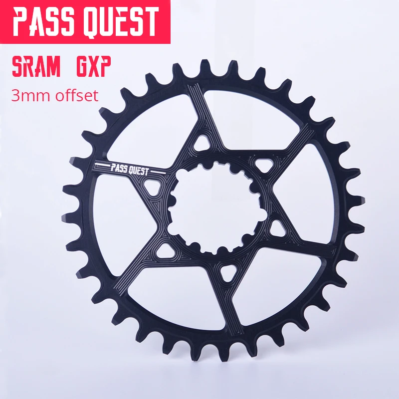 Pass Quest GXP MTB узкая широкая цепь из колец Цепь 32 T 38 3 мм смещение горный велосипед