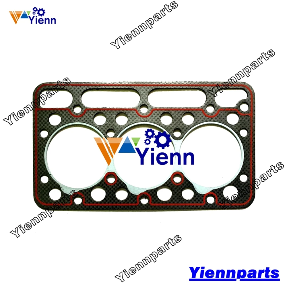 For Kubota D1402 Cylinder Head Gasket SKID STEER LOADERS T103 EXCAVATORS 225 KH91 TRACTORS L2550DT L2550F L2650F Engine Parts | Автомобили