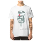 Мужская хлопковая футболка, с круглым вырезом, в стиле хип-хоп