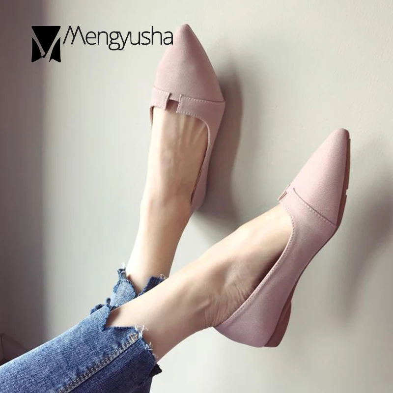 Размера плюс черная повседневная обувь удобные женские туфли на плоской подошве