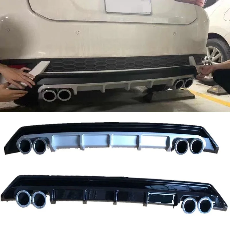 Внешние автомобильные аксессуары задний спойлер диффузор задняя поверхность