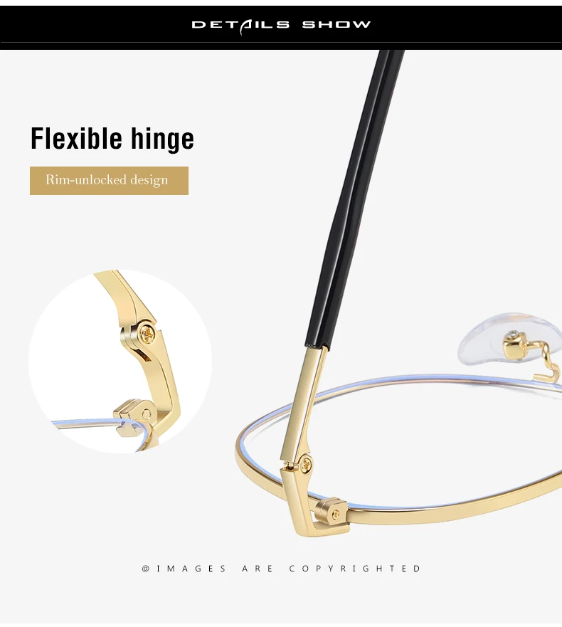 New anti-blue light goggles fashion art flat glasses men and women trendy computer | Аксессуары для одежды