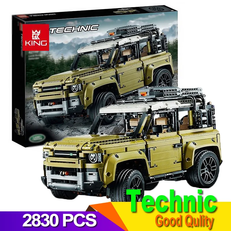 Совместимость 42110 Technic Car Series Supercar Guardian off модель дорожного транспортного средства
