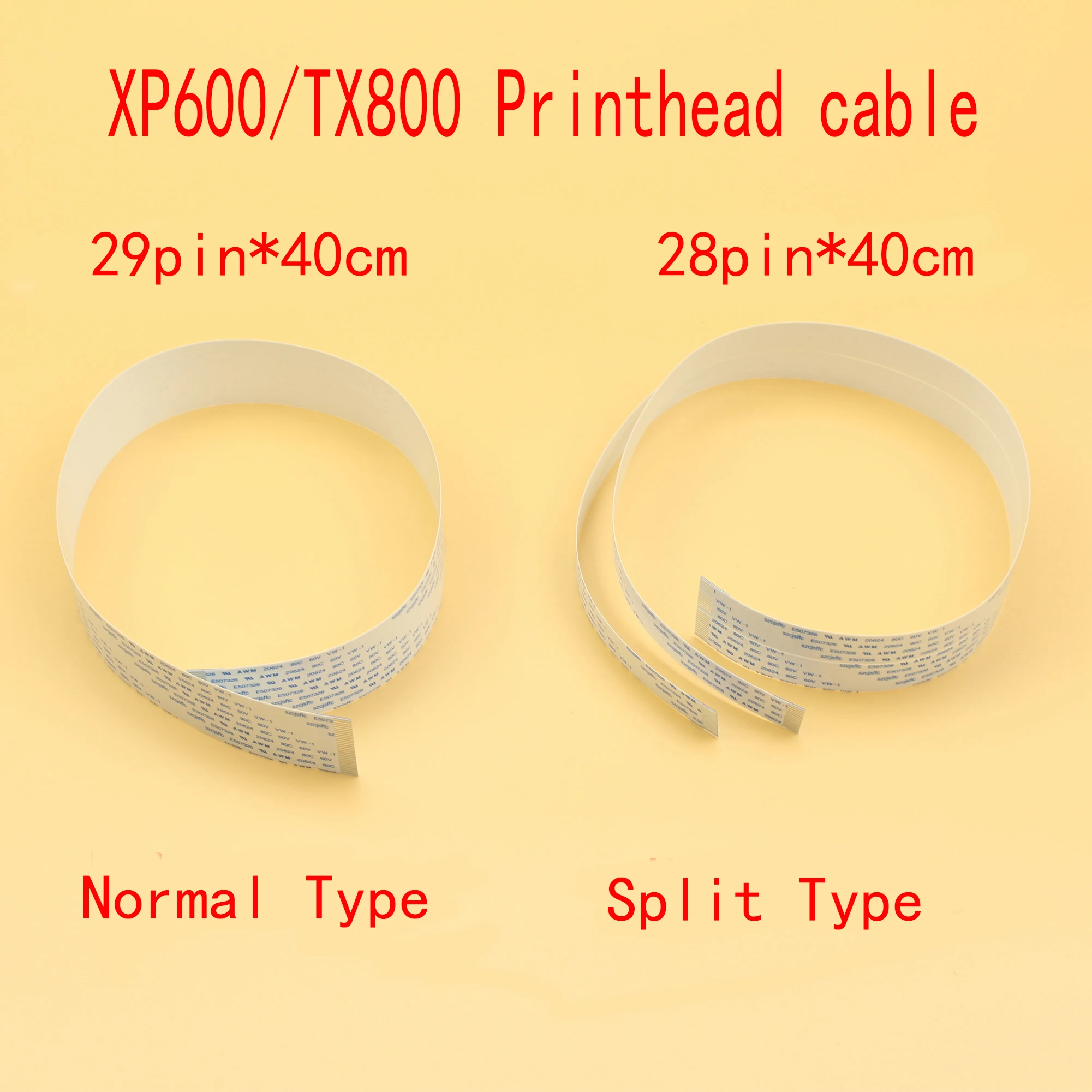 

5 шт./лот TX800/XP600 печатающая головка, кабель для передачи данных для принтера Epson XP600 TX800