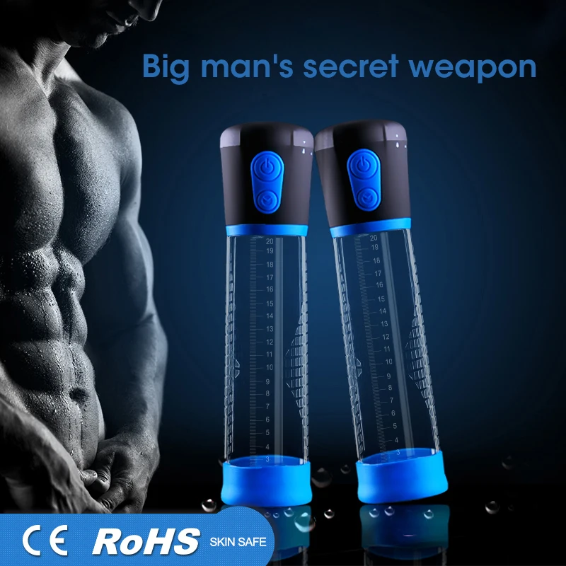 Dirsny Automatic Penis Pump Enlargement Enlarger Vacuum Suction Extender Sex Toys Exercise Adult Products For Men | Красота и