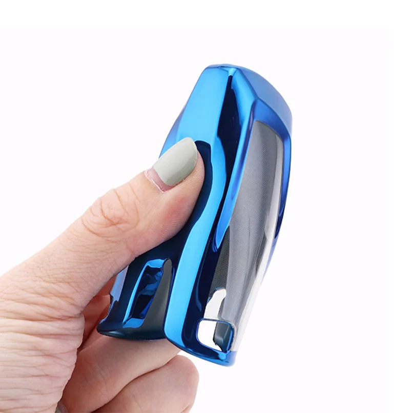 

Soft Car Full Sealed TPU Smart Key Case Fob Cover Holder For BMW 1 2 3 4 5 6 Series X3 X4
