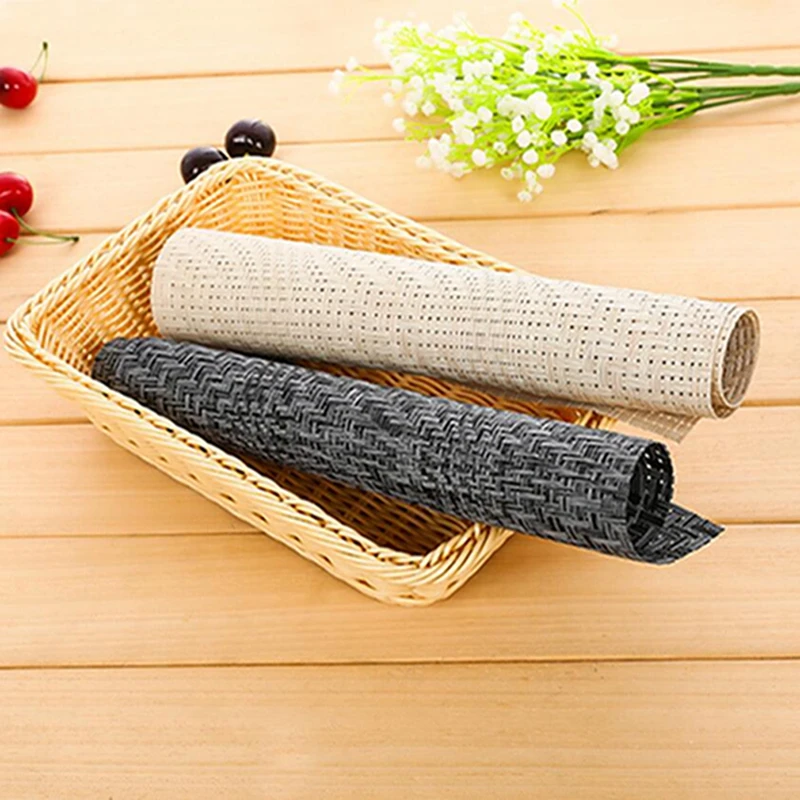 Современный стиль столовые коврики для кухонного стола из ПВХ декоративные