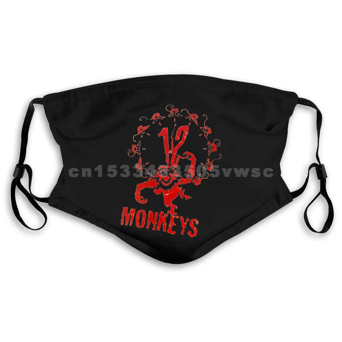 Классная классическая мужская маска из фильма 12 обезьян в стиле ретро классная