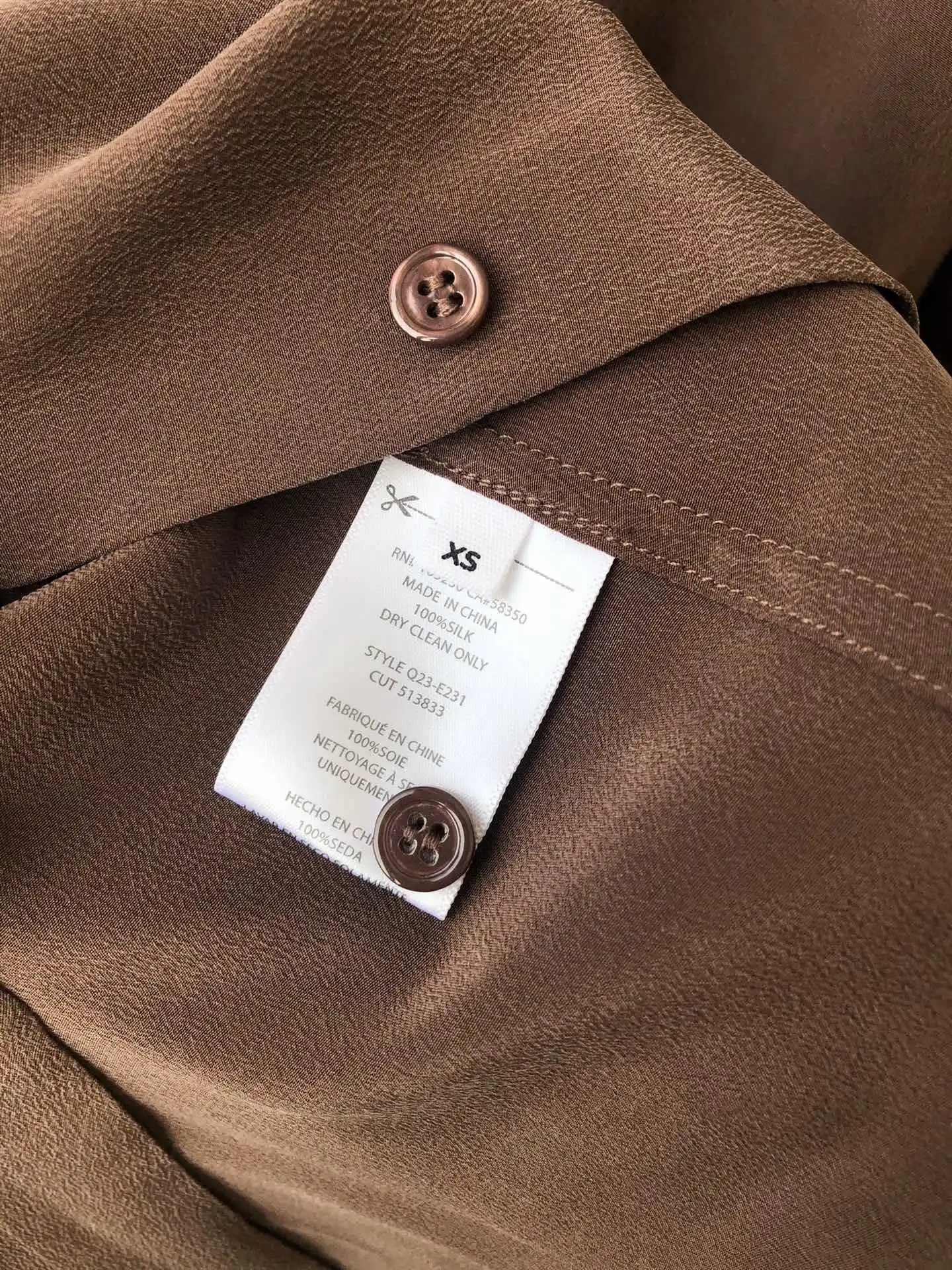 

2021 Spring Women Silky Blouse Single Breasted 100% Silk Soft Long Sleeve Turn-down Collar Office Lady Simple Fashion Shirt