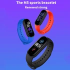 Смарт-часы M5 для мужчин и женщин, монитор сердечного ритма, фитнес-трекер артериального давления, Смарт-часы, 5 спортивных часов