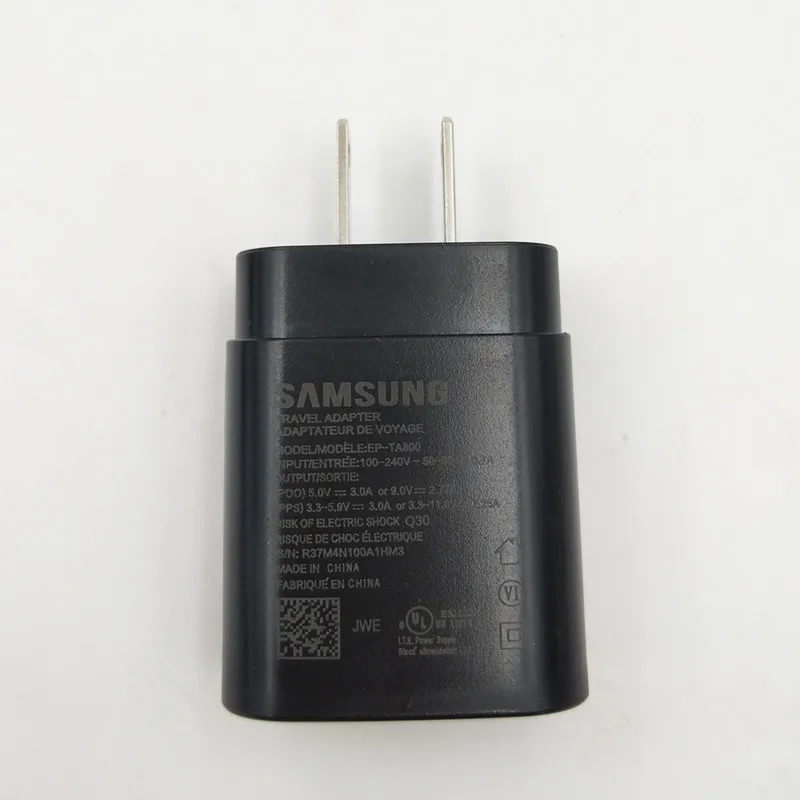 Samsung Note 10 Galaxy Note10 + A8S A80 A90 S10 супер быстрое зарядное устройство 25 Вт Usb PD быстрая