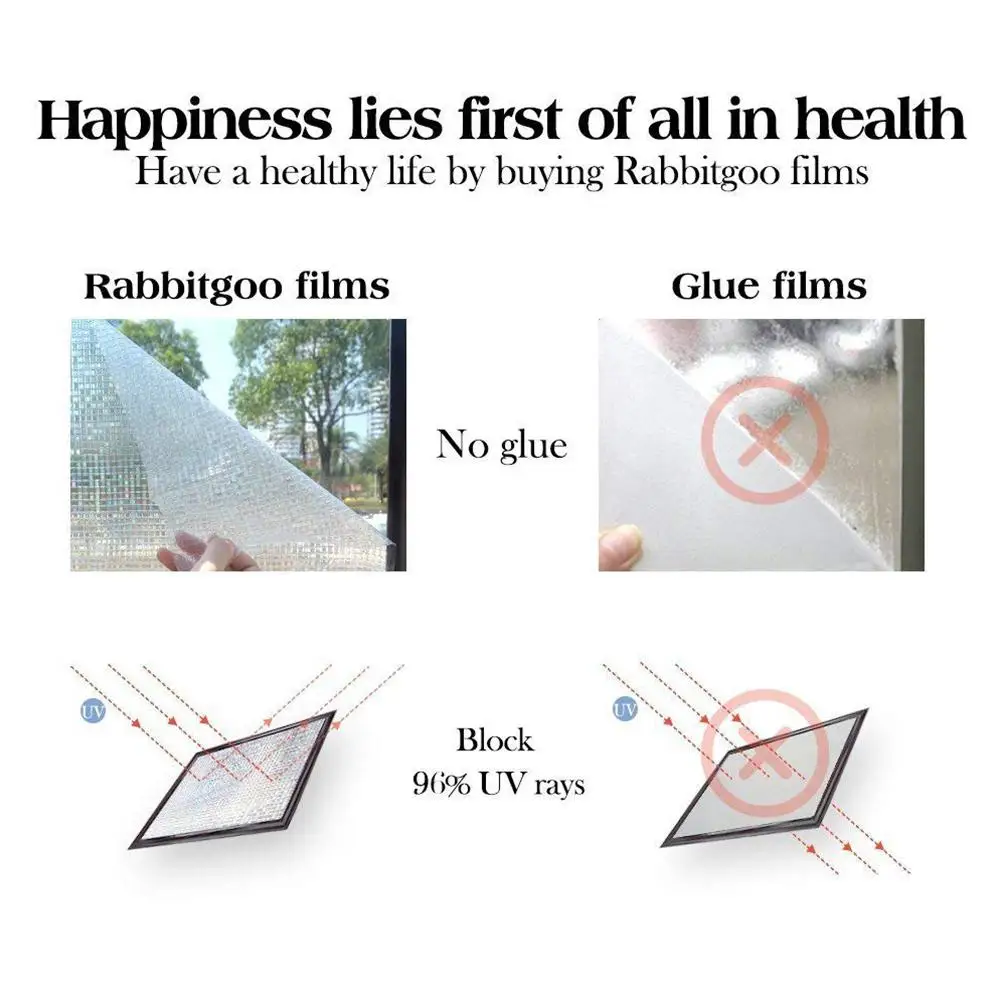 3d-пленка для окон Adeeing Антистатическая Декоративная пленка неклейкая