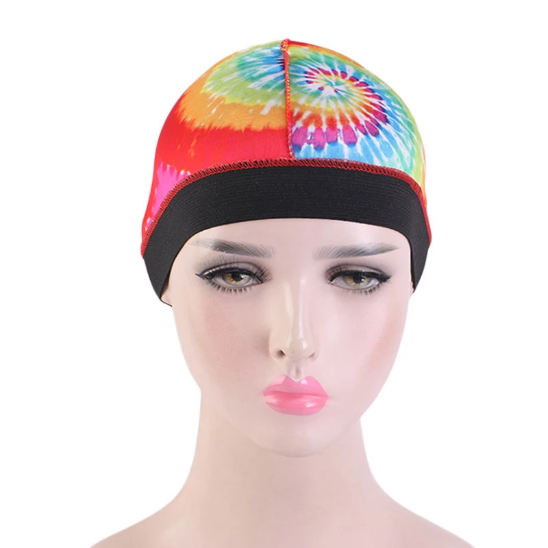 Галстук Краситель шляпа Головной убор головной тюрбан для сна мусульманский