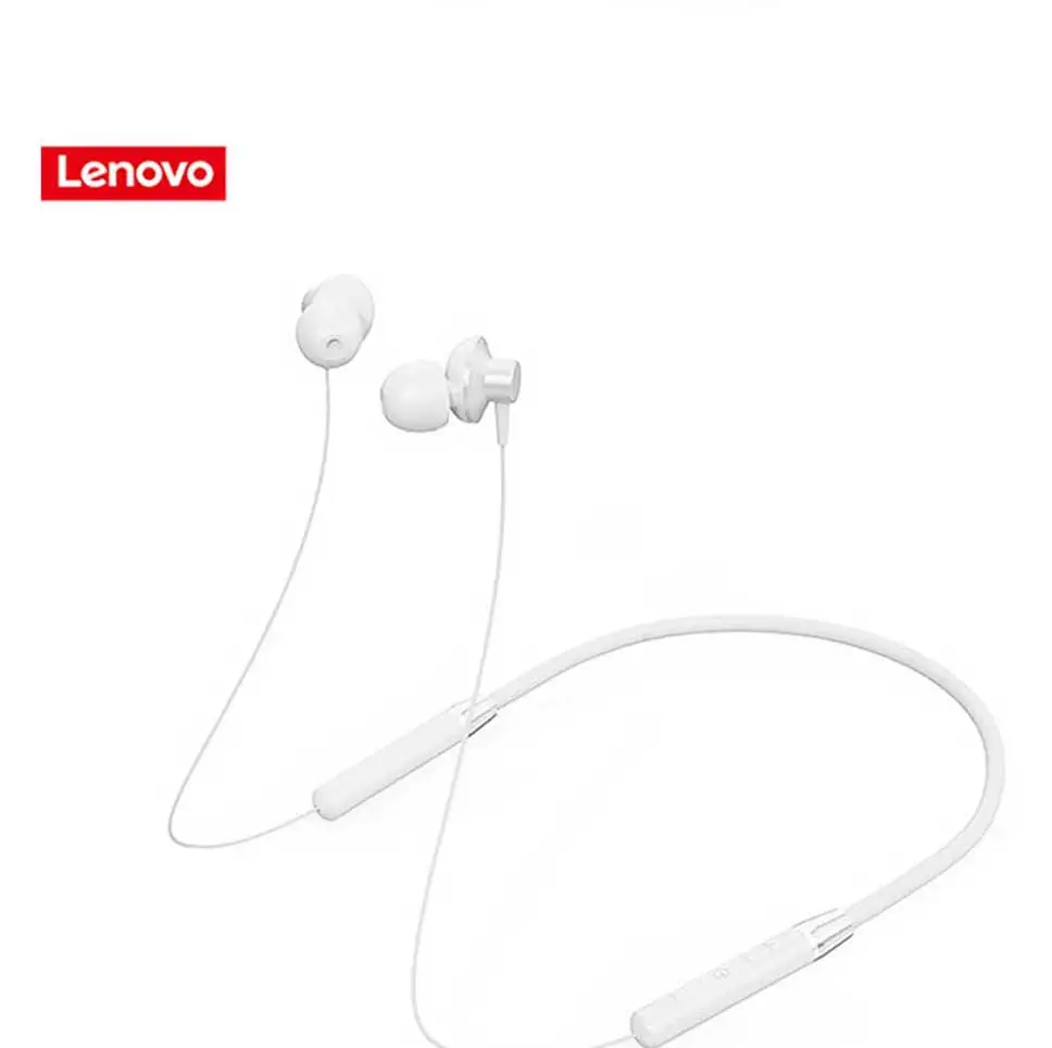 Lenovo беспроводные Bluetooth наушники, магнитные спортивные наушники для бега IPX5, водонепроницаемые спортивные наушники с шумоподавлением