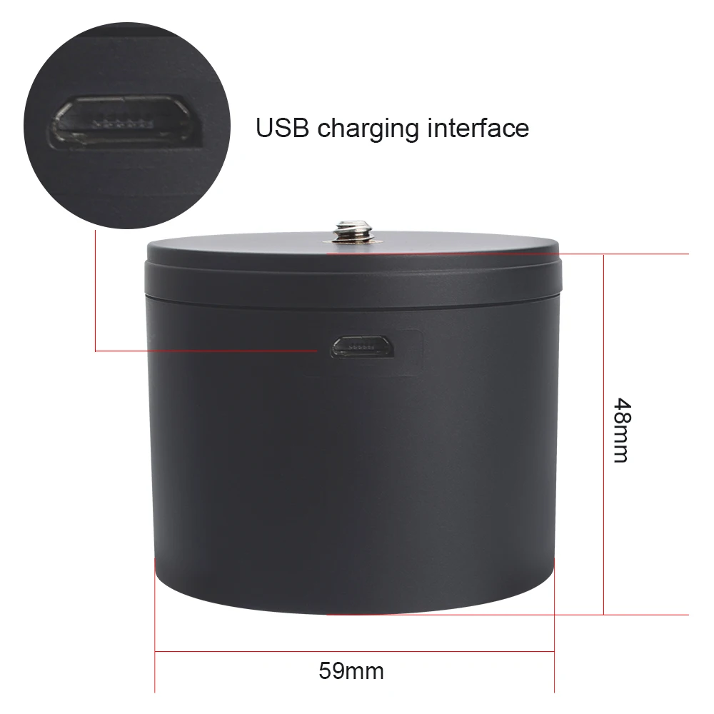 Штатив для GoPro Hero 8 Электрический вращающийся штатив с поворотом на 360 градусов 7 6 5