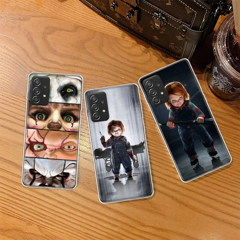 

Seed of Chucky Phone Case For Galaxy Note 20 Ultra 10 Lite 9 8 Samsung M11 M12 M21 M30S M31S M32 M51 M52 J8 Plus J6 J4 Cover Cas