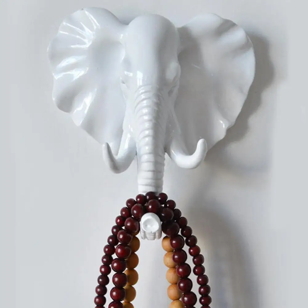 Крючки в форме животных настенная вешалка для шляпы лошади жирафа слона | Дом и