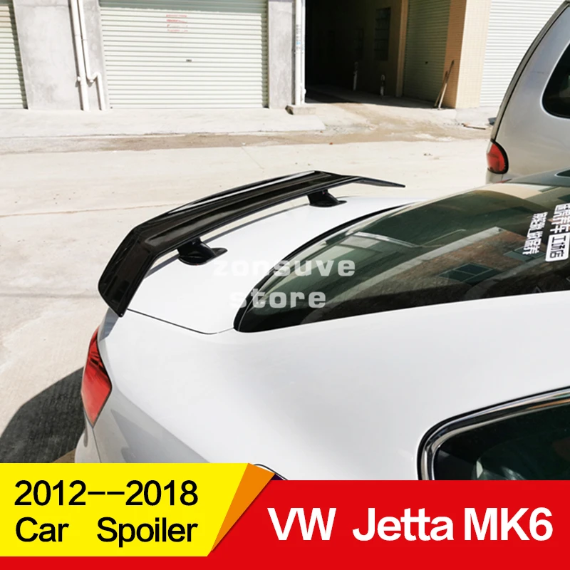 Используется для Volkswagen Jetta MK6 спойлер 2012 13 14 15 16 17 18 лет заднего крыла арматура Клея Аксессуары без перфорации