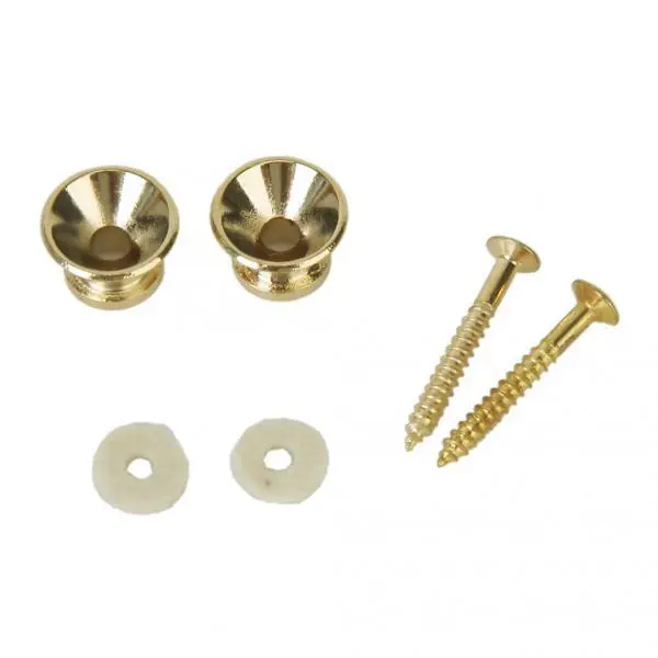 

2 x Gilded Strap Lock for Electric Acoustic Guitar Bass