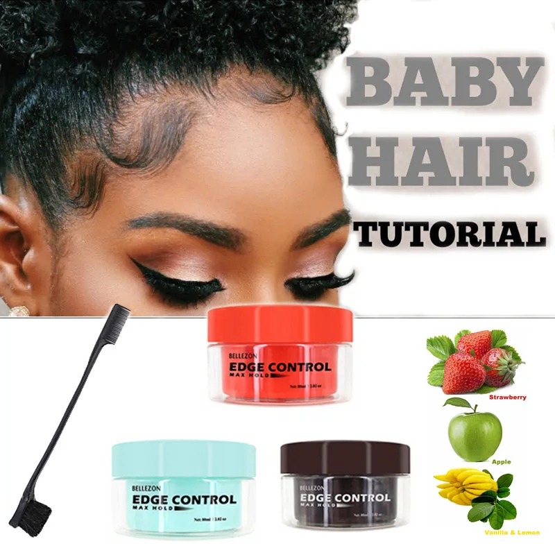 Детский супергладкий крем гель для волос Max удерживающий края долговечный