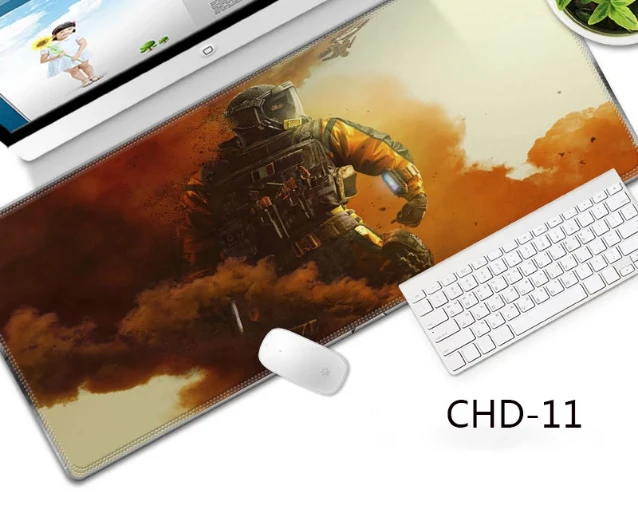 700*300*2 мм серия War Warfare коврик для мыши большой игровой Коврик Lockedge клавиатуры CS Oline