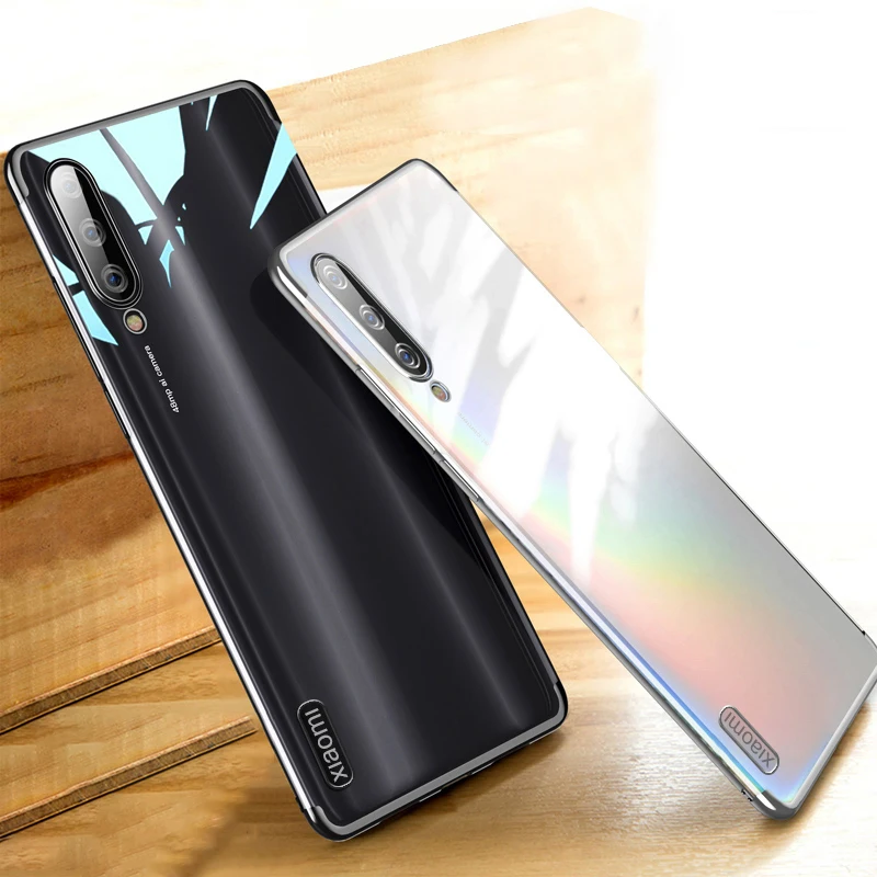 Чехол Hacrin для Xiaomi mi A3 мягкий прозрачный чехол из ТПУ с прозрачным покрытием CC9 Lite