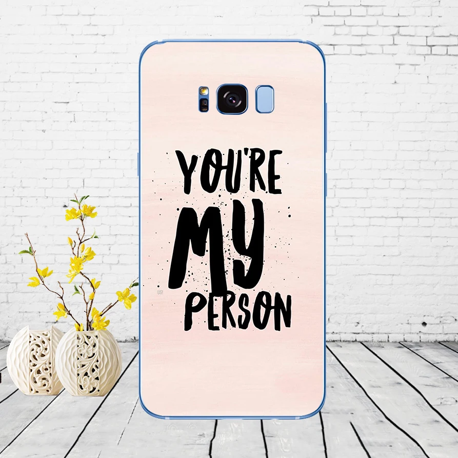 07DD Американский ТВ GREYS Anatomy Мягкий силиконовый чехол для Samsung Galaxy S6 S7 край S8 S9 S10 плюс A70 A50 чехол - Цвет: 8