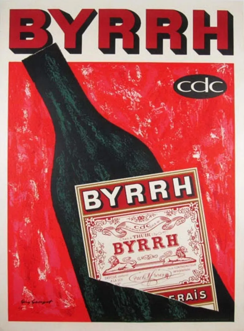 

Byrrh Look Reproduction Poster Funny Art Decor Vintage Aluminum Retro Metal Tin Sign Painting Decorative Signs