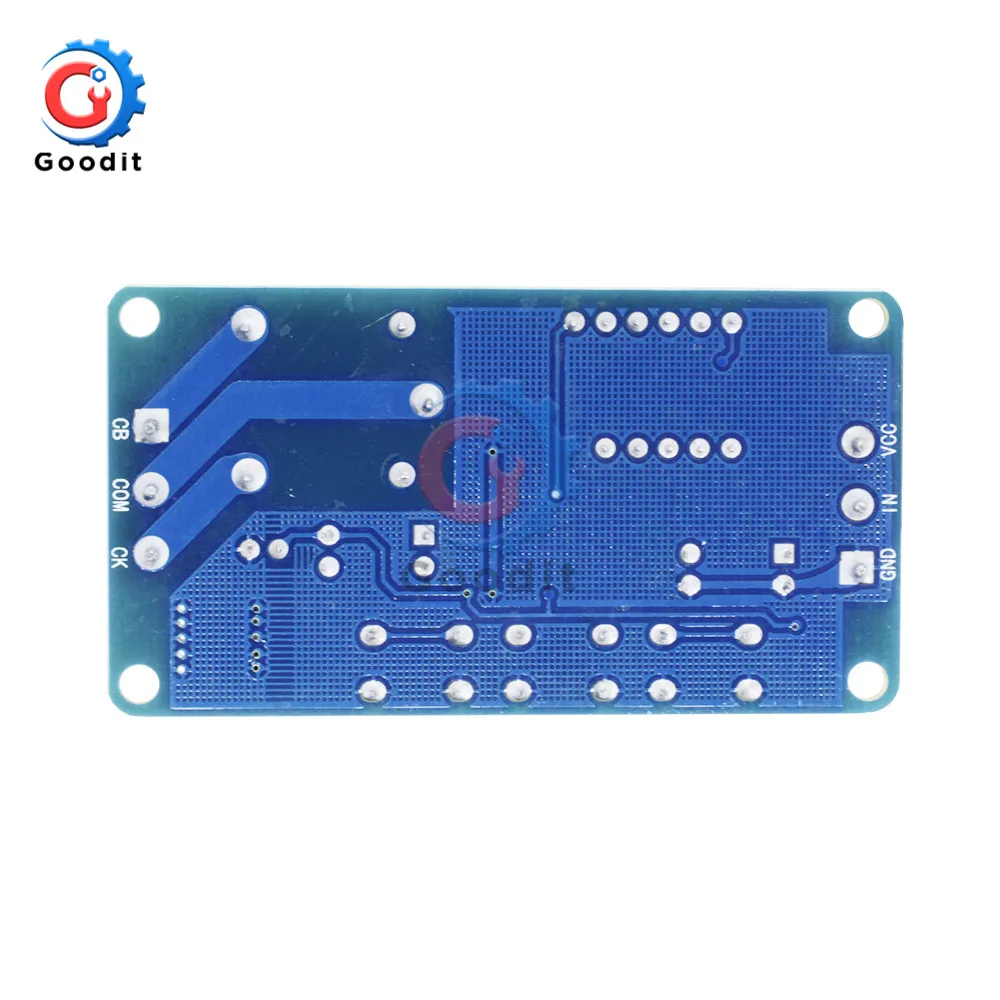 Цикл запуска реле задержки таймера светодиодный цифровой дисплей регулируемое