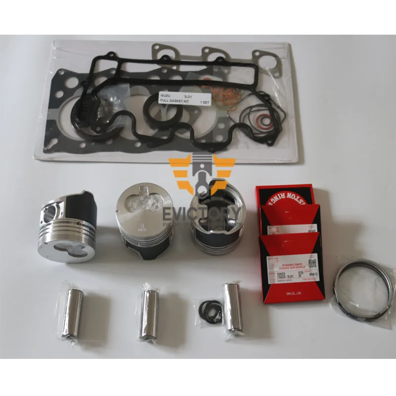For Isuzu 3LD1 ENGINE REBUILD KIT PISTON+ RING CYLINDER LINER GASKET BEARING | Автомобили и мотоциклы