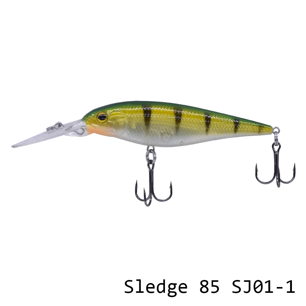 Sledge 85 SJ01-1 MAKEBASS гольян плавающие бионические рыболовные приманки 3.35in/0,35 oz Luya искусственные жесткие приманки воблеры рыболовные снасти - Цвет: Sledge 85 SJ01-1