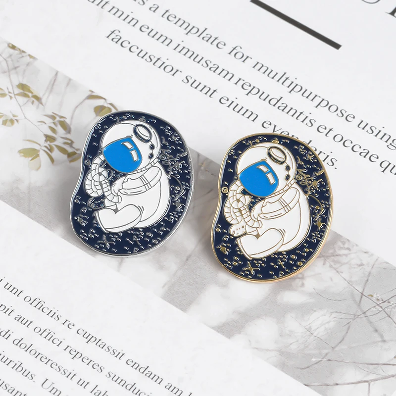 Булавки в виде астронавта вылупившиеся во вселенной детская мягкая