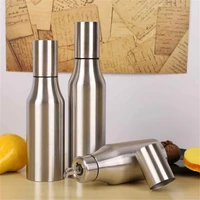 5007501000ml stainless steel oil can seasoning bottle sub bottling creative kitchen supplies leak proo storage bottles
