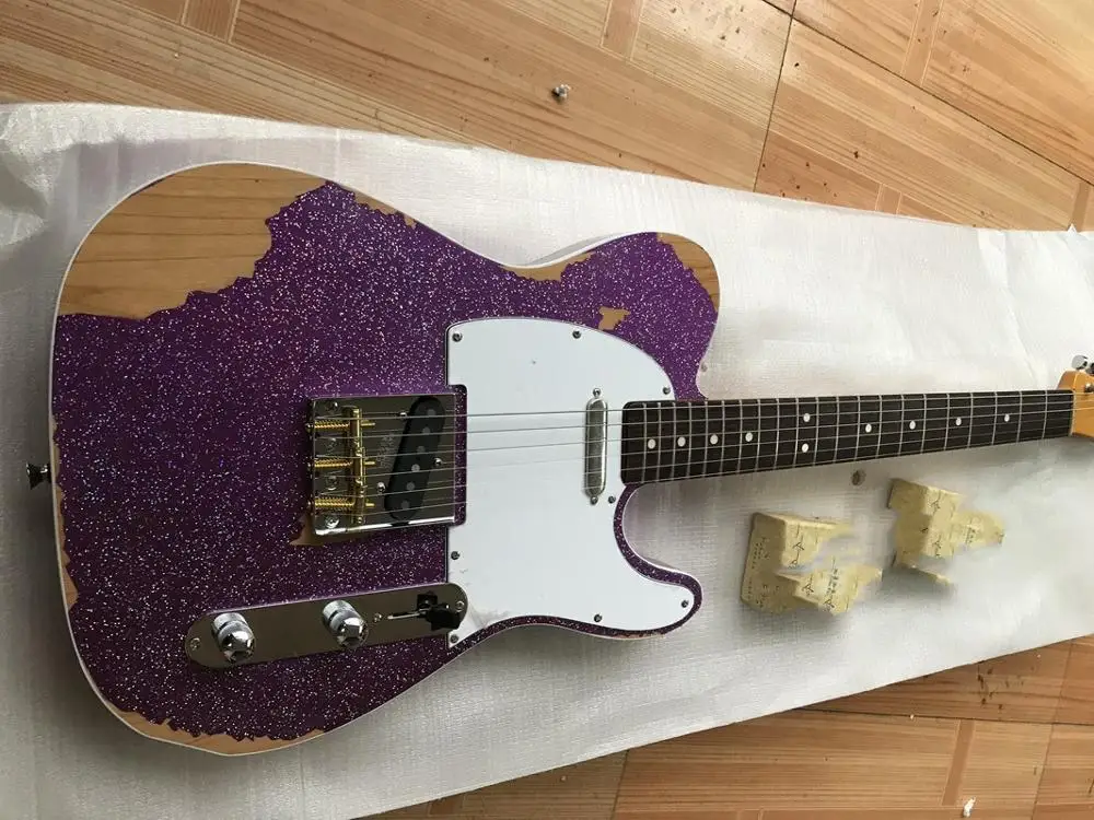 Высококачественная антикварная ЭЛЕКТРИЧЕСКАЯ ГИТАРА TL сделанная вручную