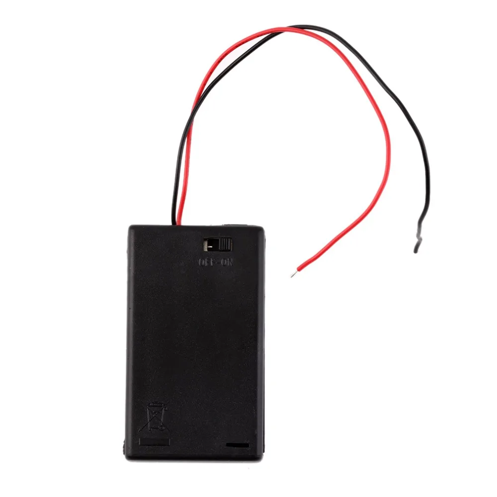 Прочный жесткий чехол для аккумулятора пластиковый чехол-держатель с