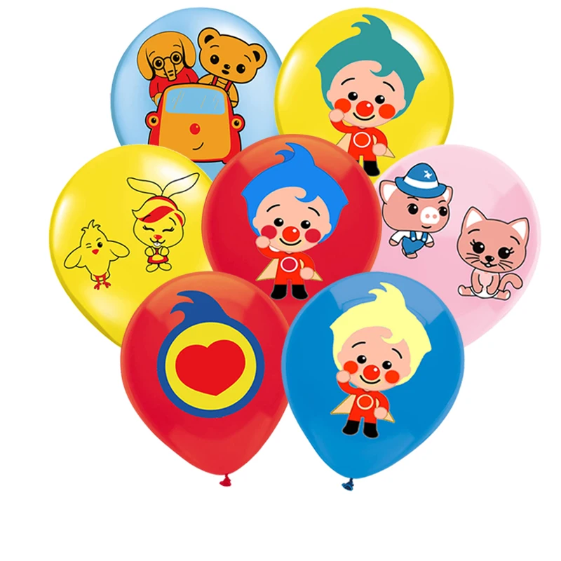 12-дюймовый мультяшный пластиковый чехол Веселый свинья медведь кролик детское