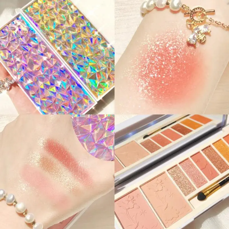 

8 Colors Professional Eye Shadow Cosmetic Long Lasting Waterproof Earth Color Pearly Matte Powder Eyeshadow Palette Makeup TSLM1
