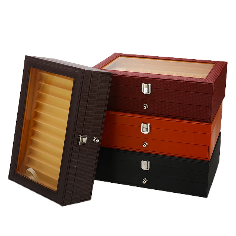 Портативный чехол для ручки из искусственной кожи 24 фонтанной органайзер