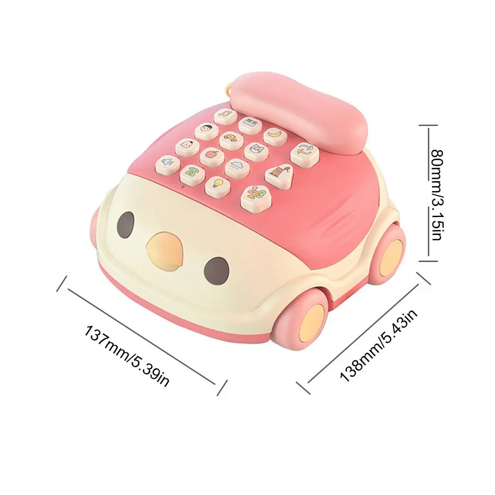 

Kids Learning Toys Baby Mobile Phone Toy English Machine Musical Babyphone Children Educational Toys Babies Telephone