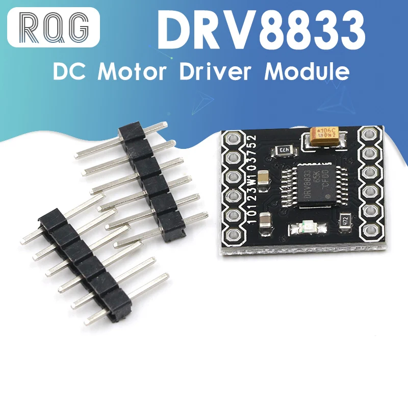 10 шт. 2 канальная плата драйвера двигателя постоянного тока DRV8833 1 5 А 3 В H образный