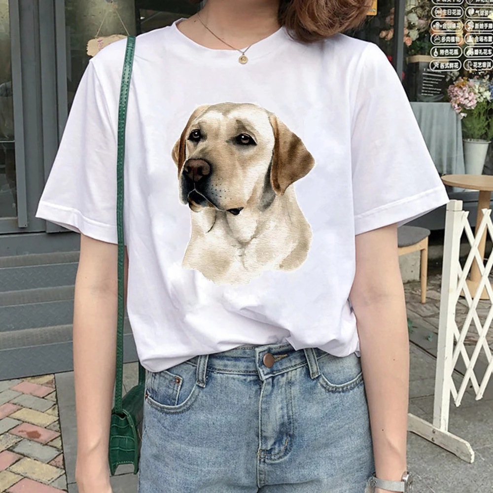 Новинка забавная женская футболка с животным для бодибилдинга пуделя/Лабрадора