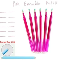 6pc pink school stationery pen 0 7mm erasable pen gel pen refill erasable out pen writing supplies cute gel pens replacement ink