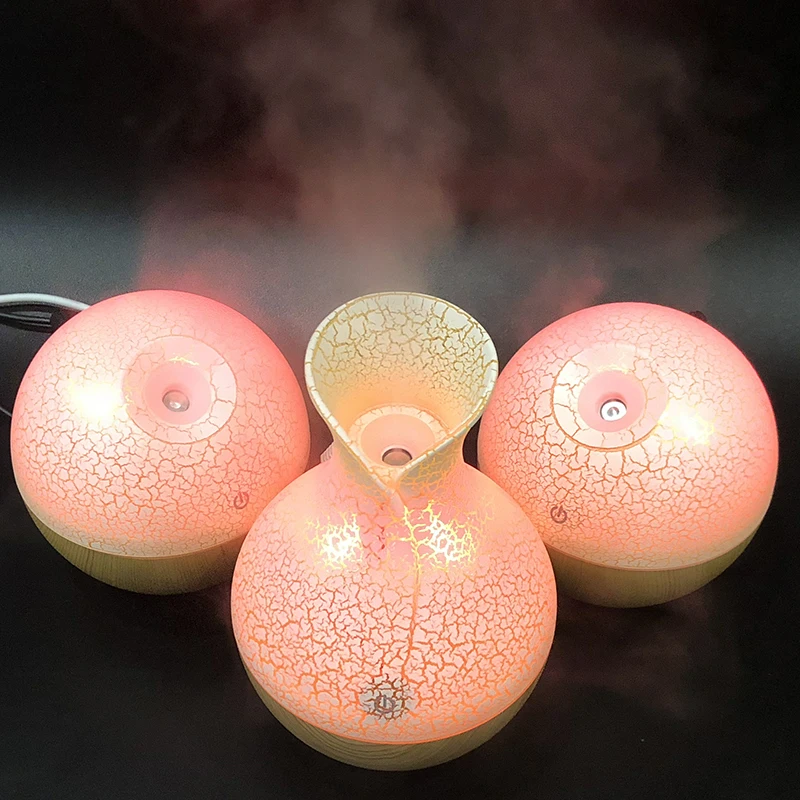 

New Air USB Aroma Essential Oil Diffuser Ultrasonic Mist Humidifier Air Purifier 7 Color Change LED Night light for Office Home