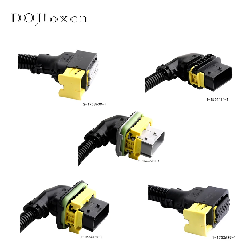 

1/5/10/20 Sets 12 Pin 2-1564520-1 1-1564414-1 1-1670901-1 2-1703639-1 TE AMP Car Harness Male Female Connector Electric Plug
